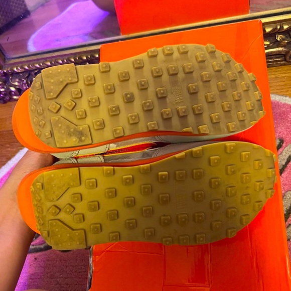 Nike Sacai x Clot x LDWaffle 'Net Orange Blaze' - Picture 7 of 8